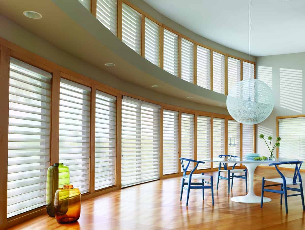 Silhouette® Window Shadings Chattanooga, Tennessee (TN) horizontal and sheer vertical blinds from Hunter Douglas.